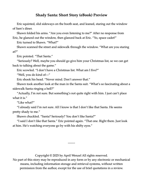 Shady Santa: Short Story (eBook)