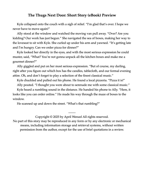 The Thugs Next Door: Short Story (eBook)